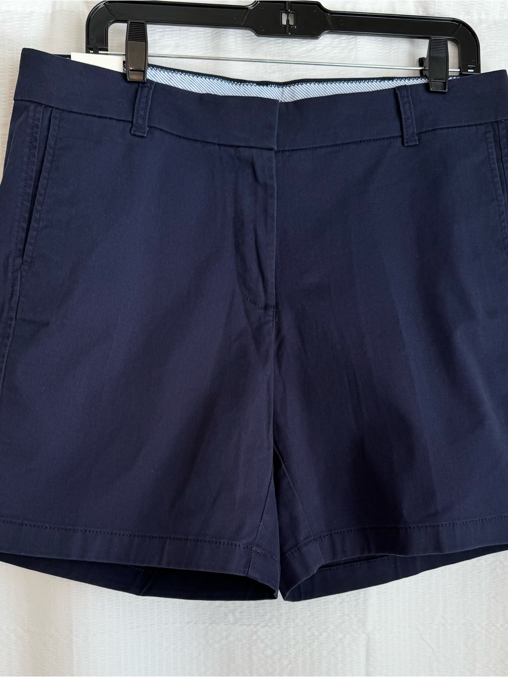 J. Crew Navy Chino Women's Shorts 7” inseam BNWT